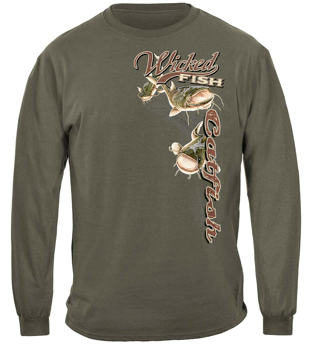 Wicked Fish Catfish Premium T-Shirt
