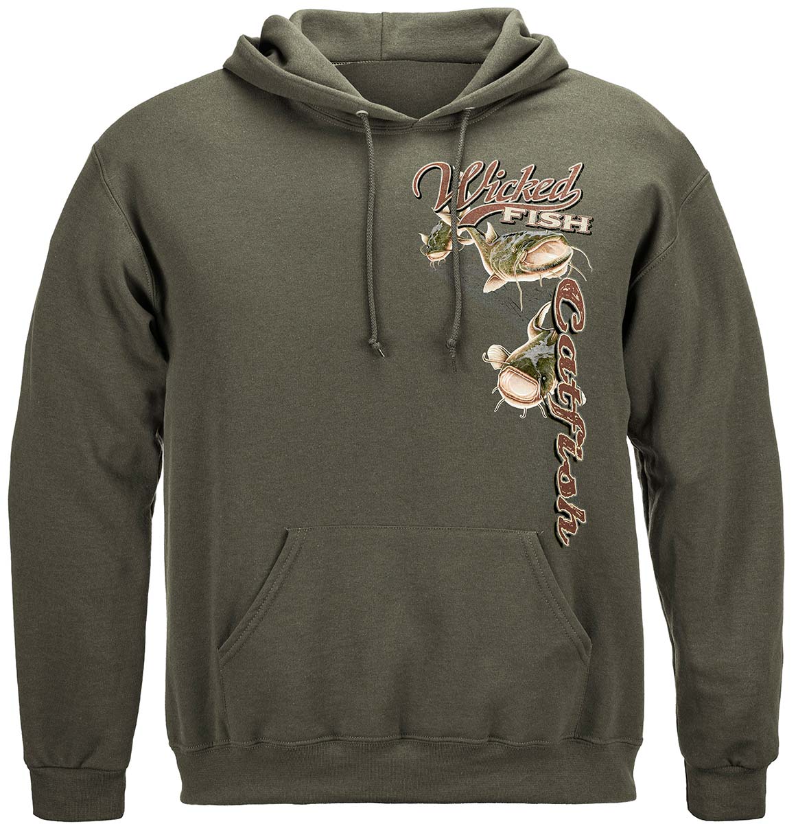 Wicked Fish Catfish Premium T-Shirt