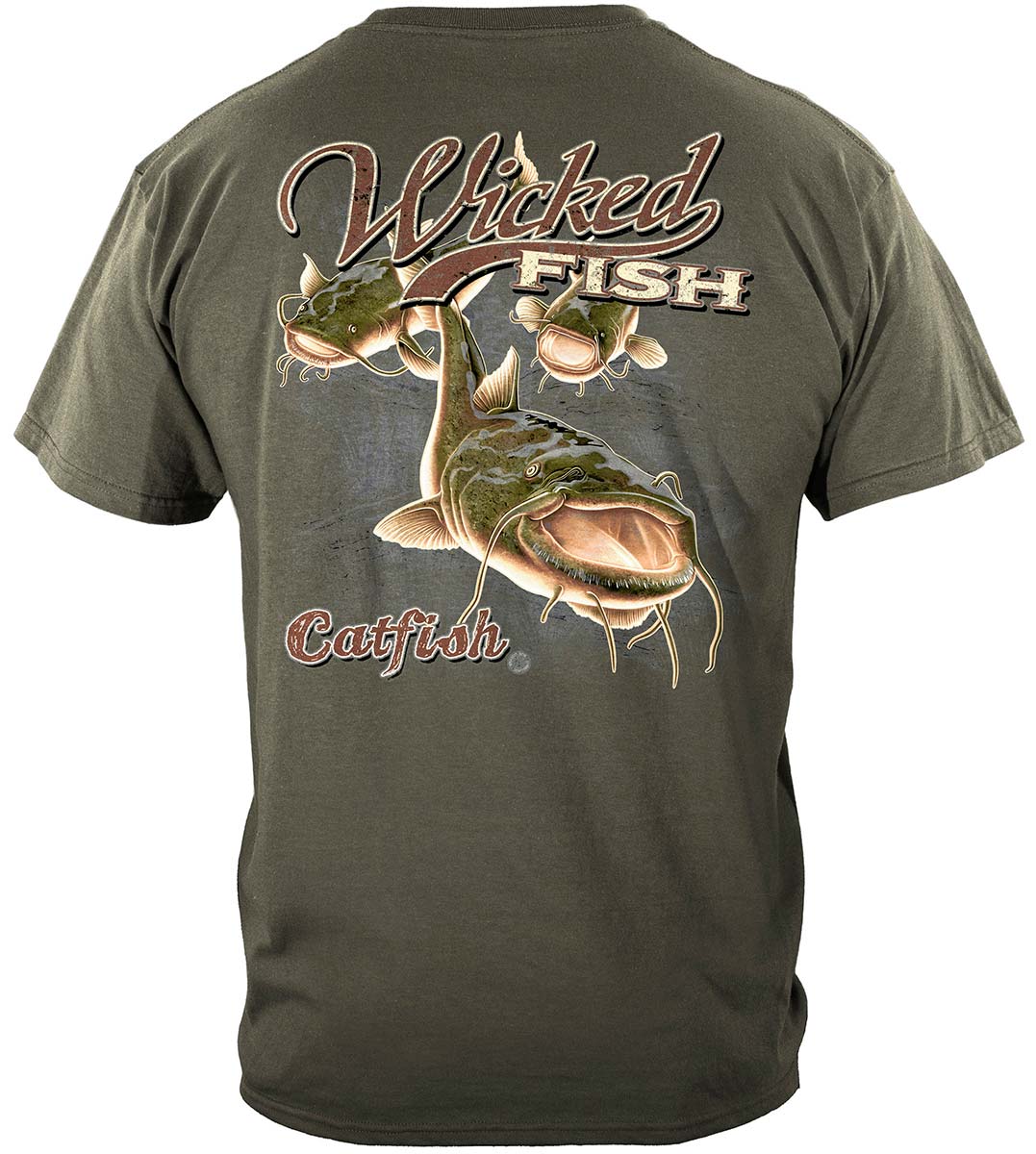 Wicked Fish Catfish Premium T-Shirt