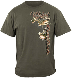 More Picture, Wicked Fish Catfish Premium T-Shirt