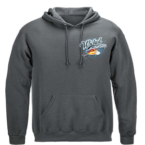 More Picture, Wicked Fish Large Mouth Bass With Popper Premium T-Shirt