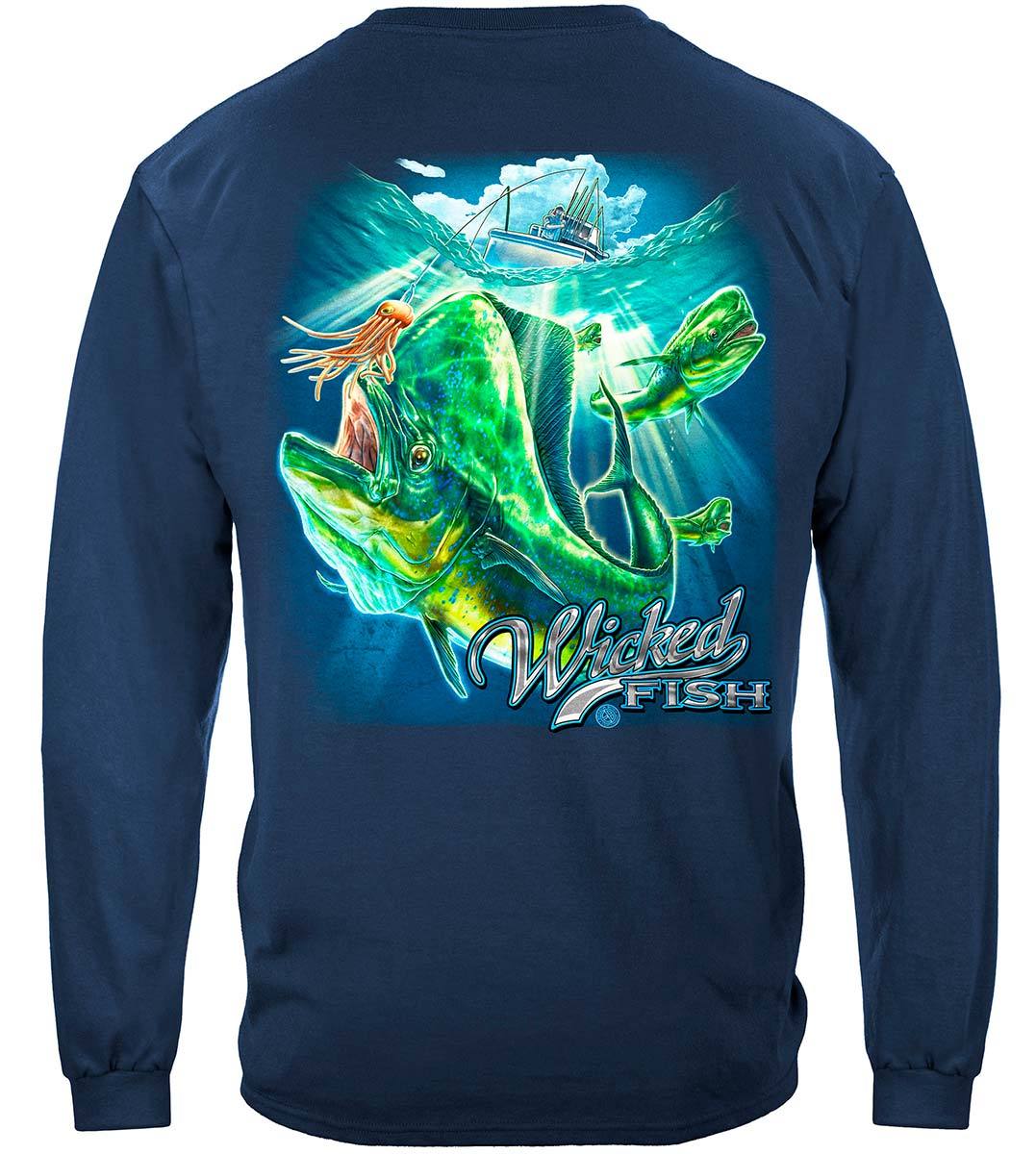 Wicked Fish Mahi Mahi Premium Long Sleeves