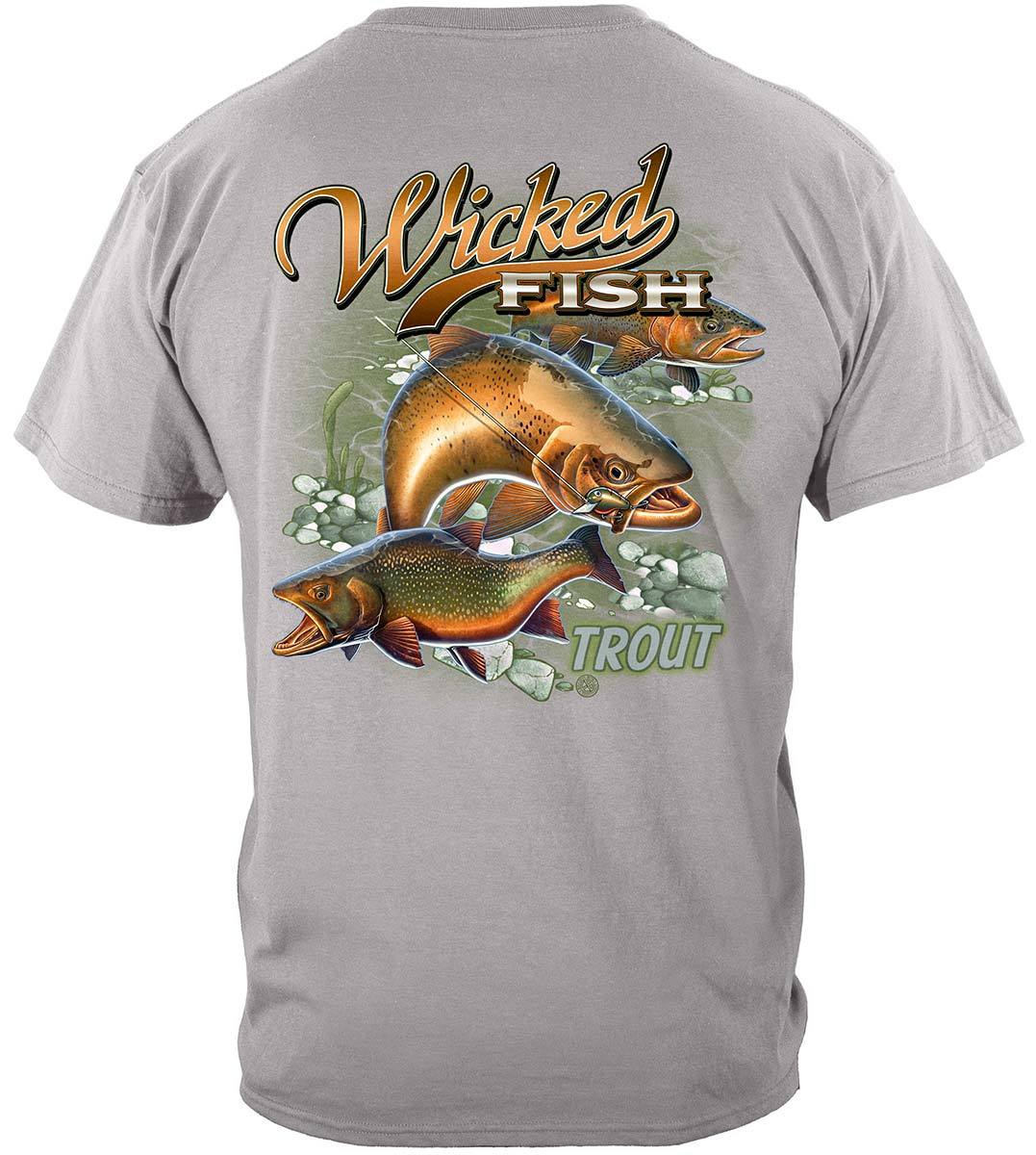 Wicked Fish Trout Premium T-Shirt