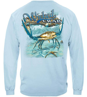More Picture, Wicked Fish Crab And Star Fish Premium Hooded Sweat Shirt