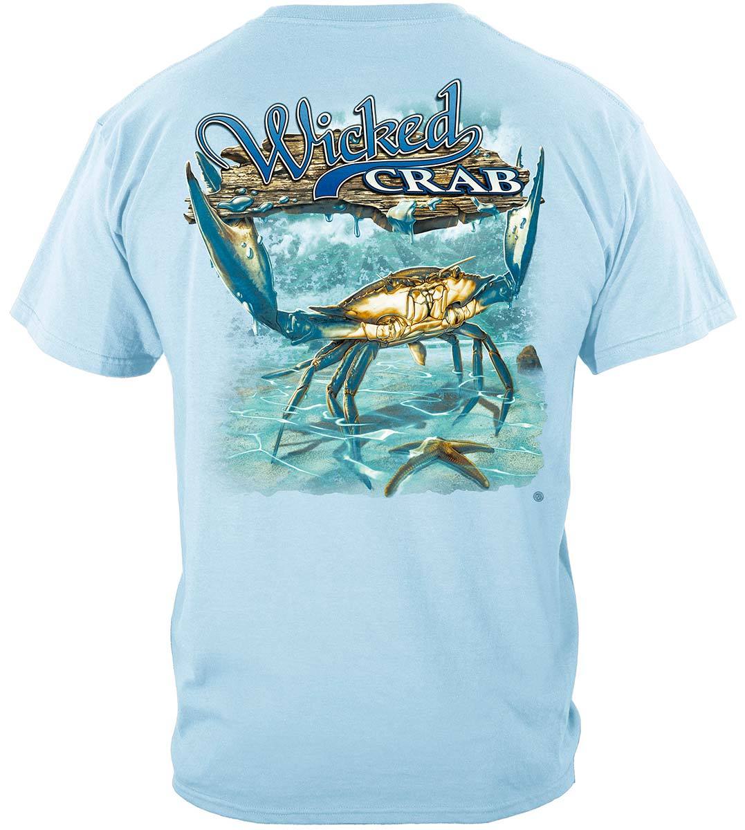Wicked Fish Crab And Star Fish Premium T-Shirt