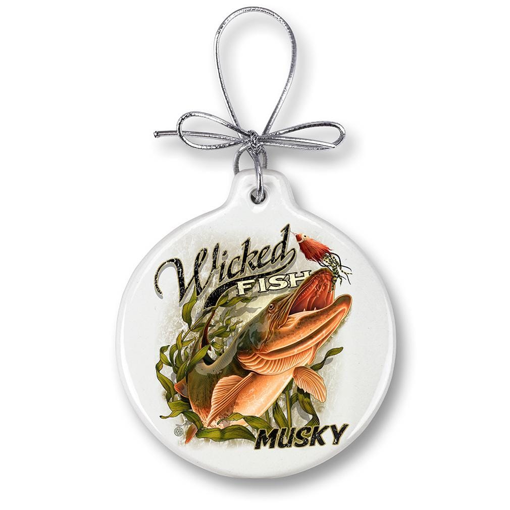 Muski Fishing Christmas Tree Ornaments