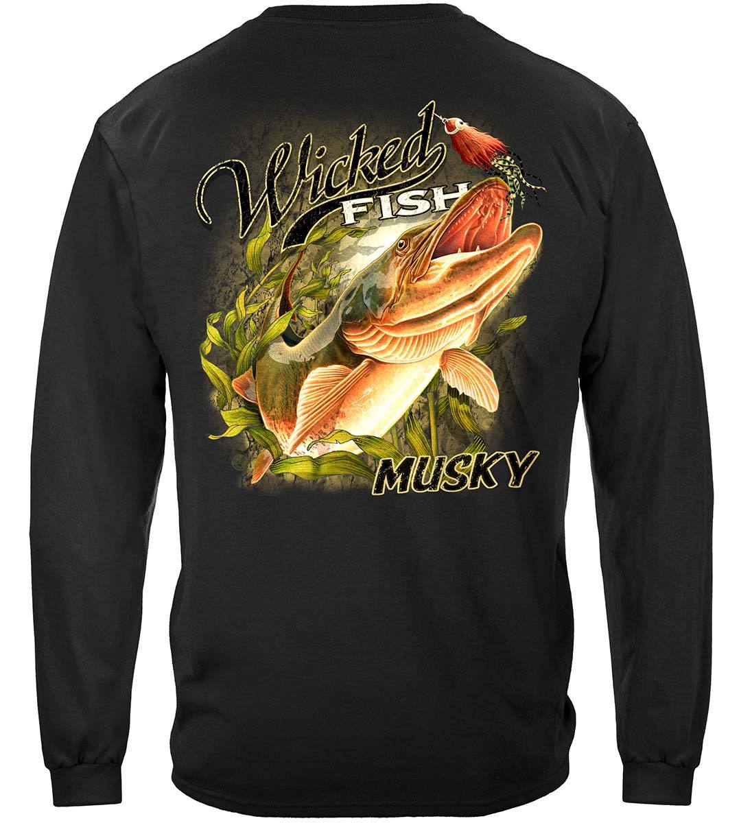 Wicked Fish Muskie Premium T-Shirt