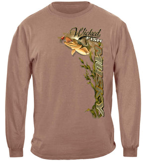 More Picture, Wicked Fish Musky Premium Hooded Sweat Shirt