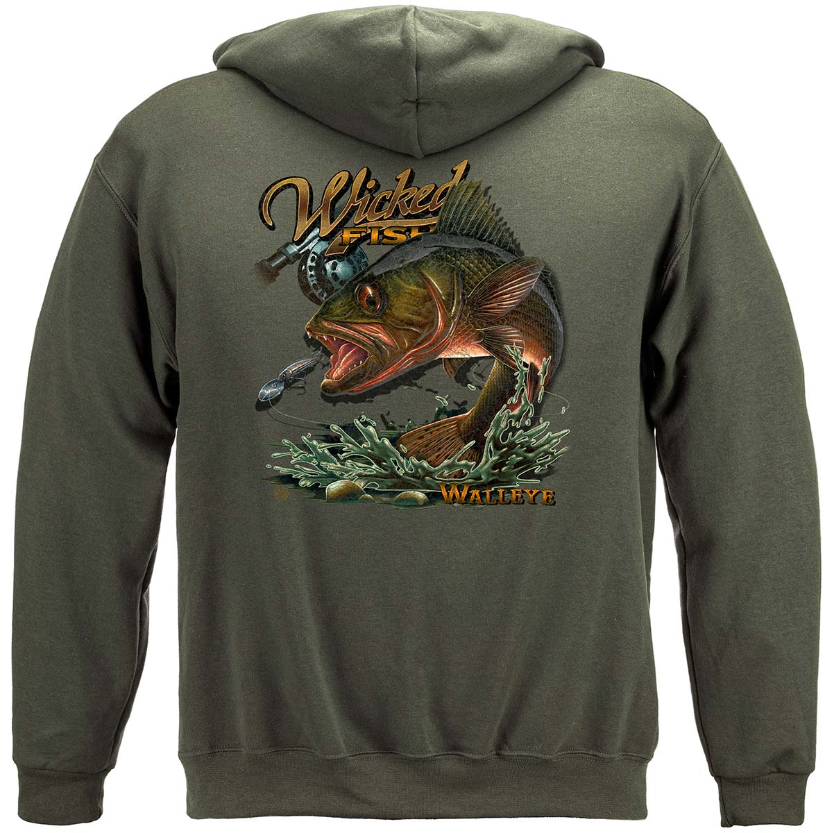Wicked Fish Walleye Premium T-Shirt