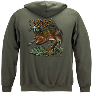 More Picture, Wicked Fish Walleye Premium T-Shirt