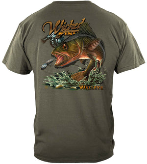More Picture, Wicked Fish Walleye Premium Long Sleeves
