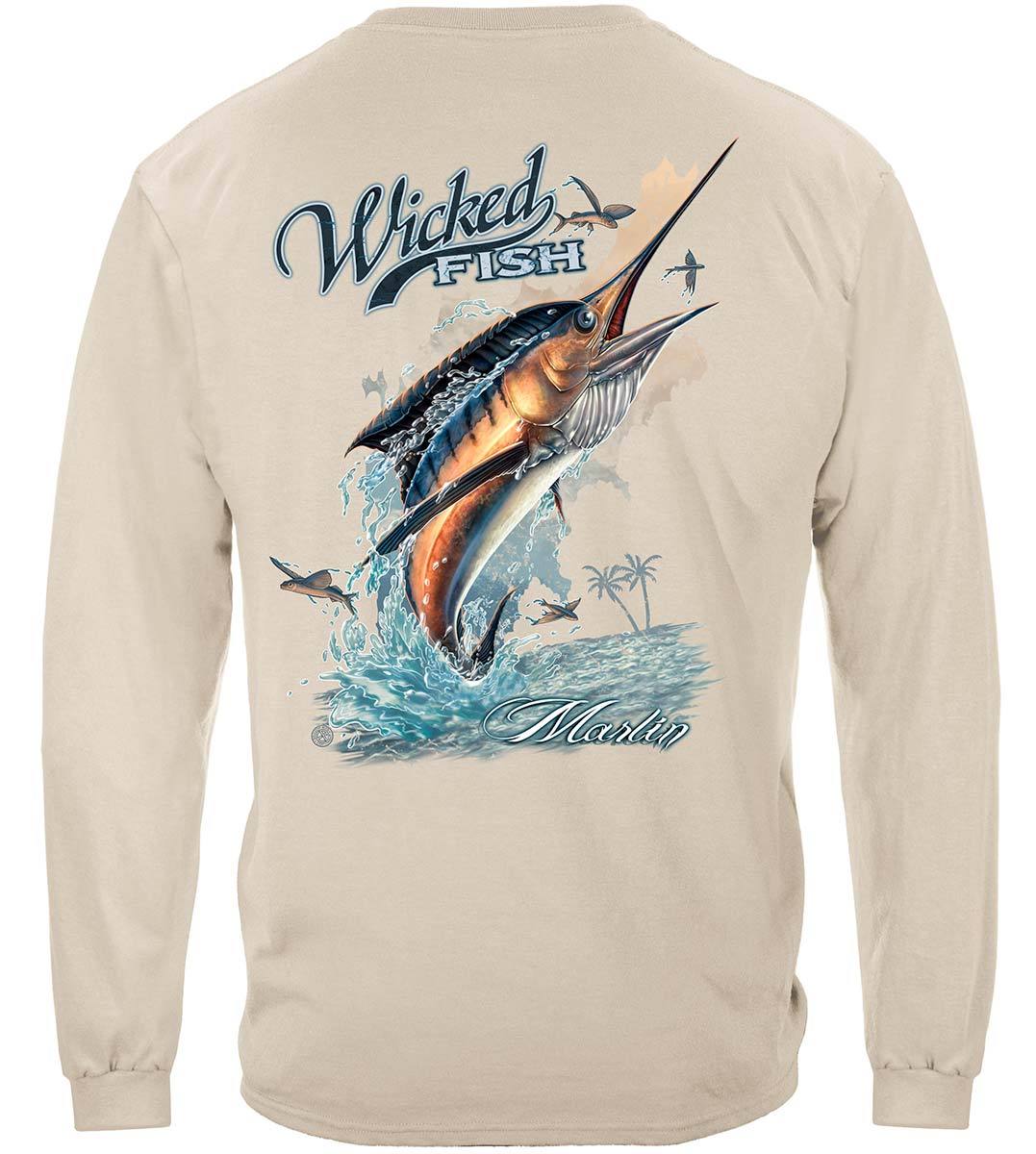 Wicked Fish Marlin Premium T-Shirt