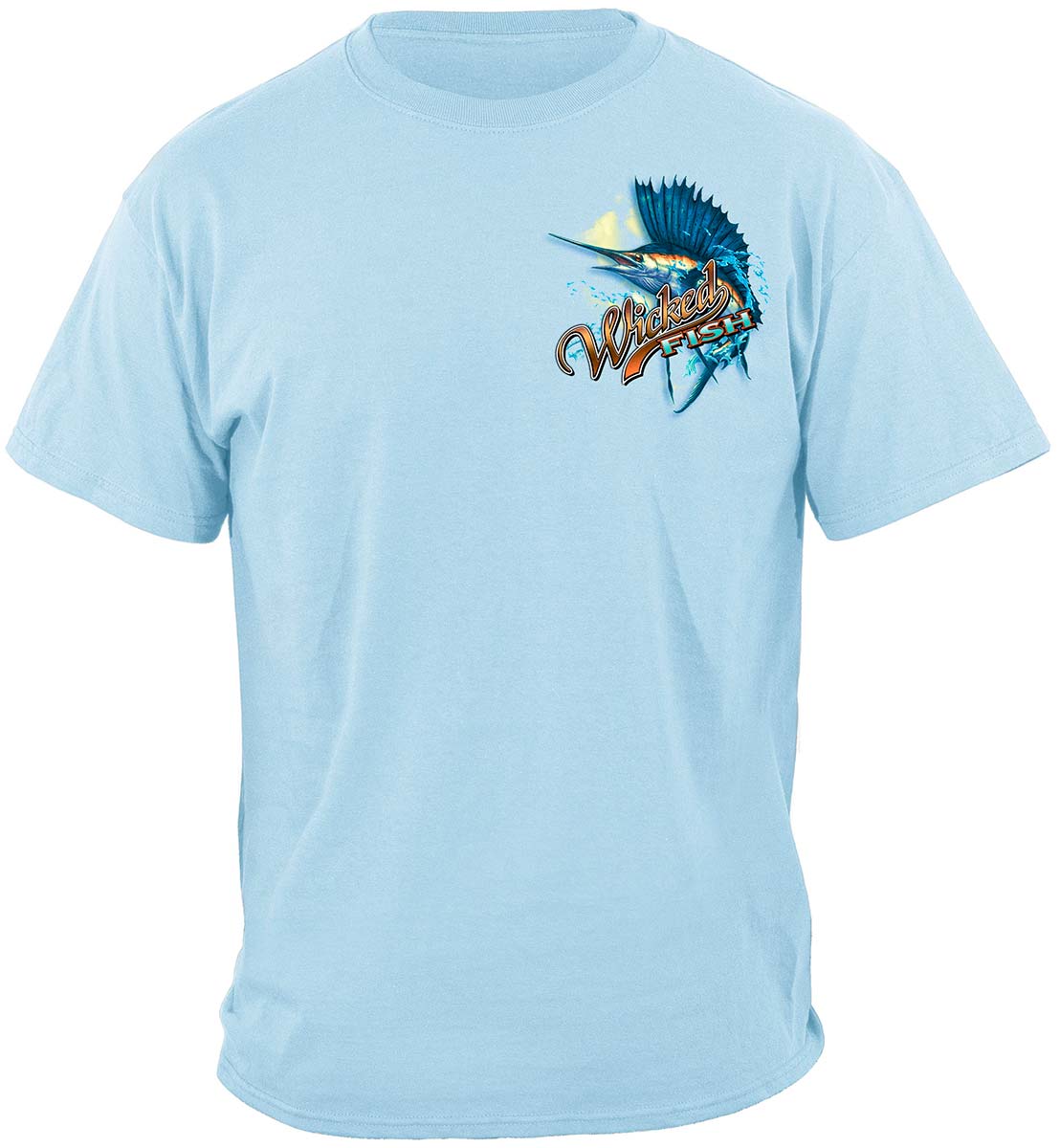 Wicked Fish Sail Fish Premium T-Shirt - Shop Erazor Bits