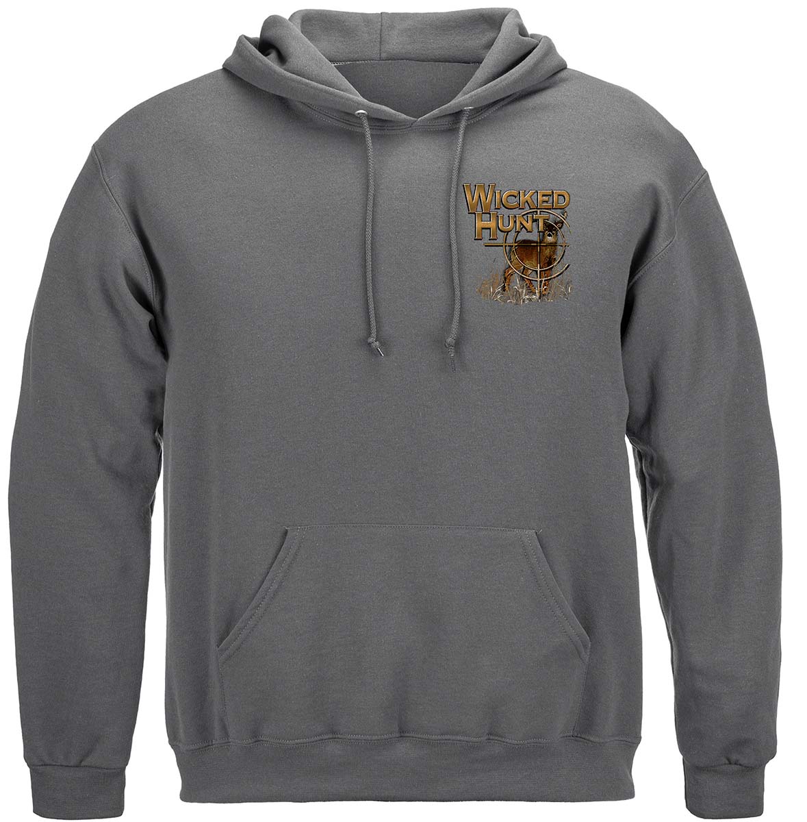 Wicked Hunt Deer Buck Stop Here Premium T-Shirt
