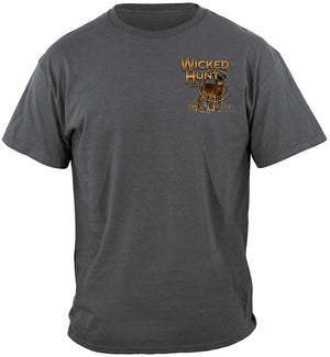 More Picture, Wicked Hunt Deer Buck Stop Here Premium Long Sleeves