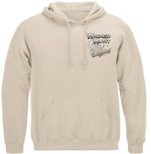 More Picture, Wicked Hunt Turkey Premium Hooded Sweat Shirt