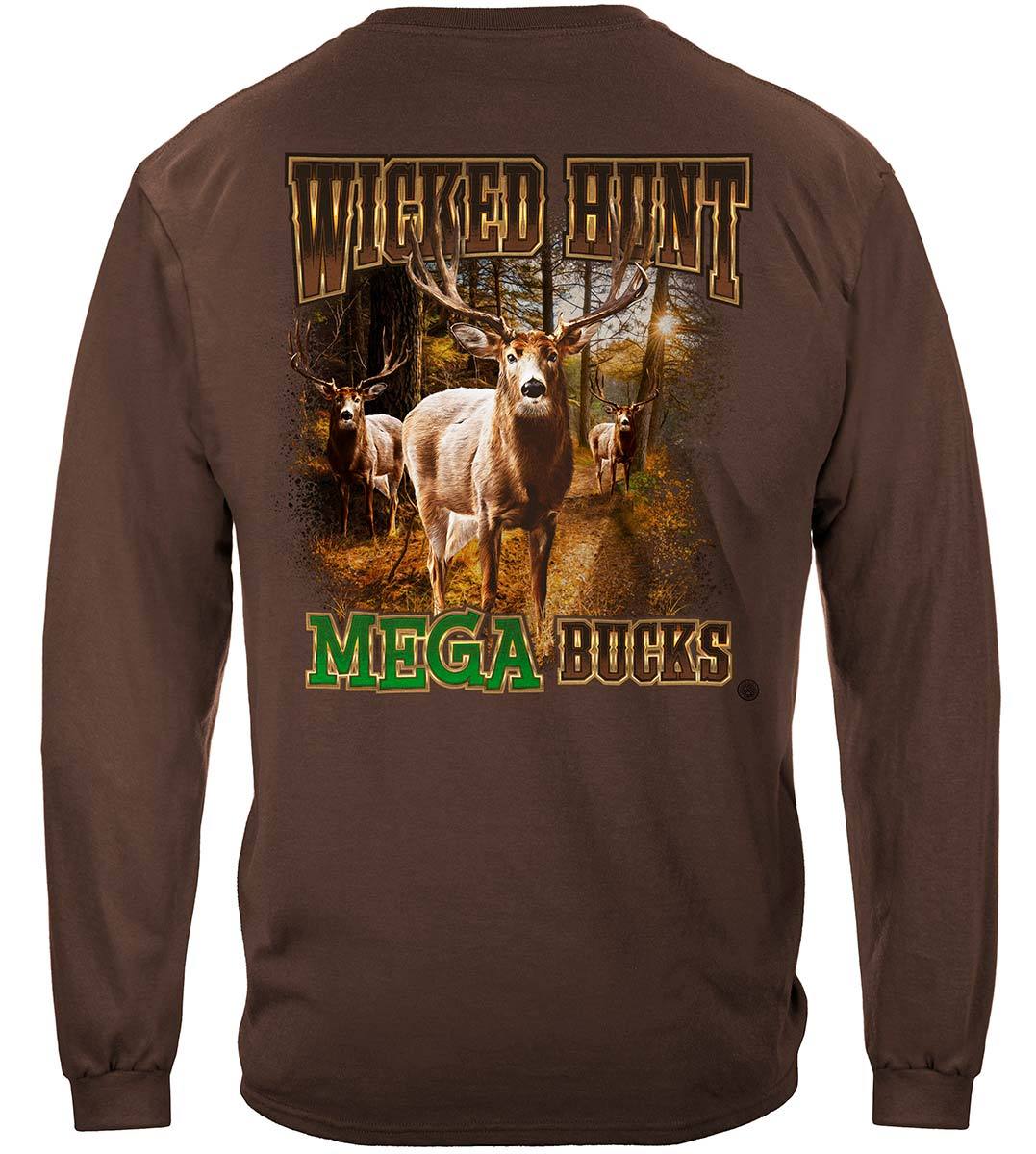 Mega Bucks Deer Hunter Premium Long Sleeves