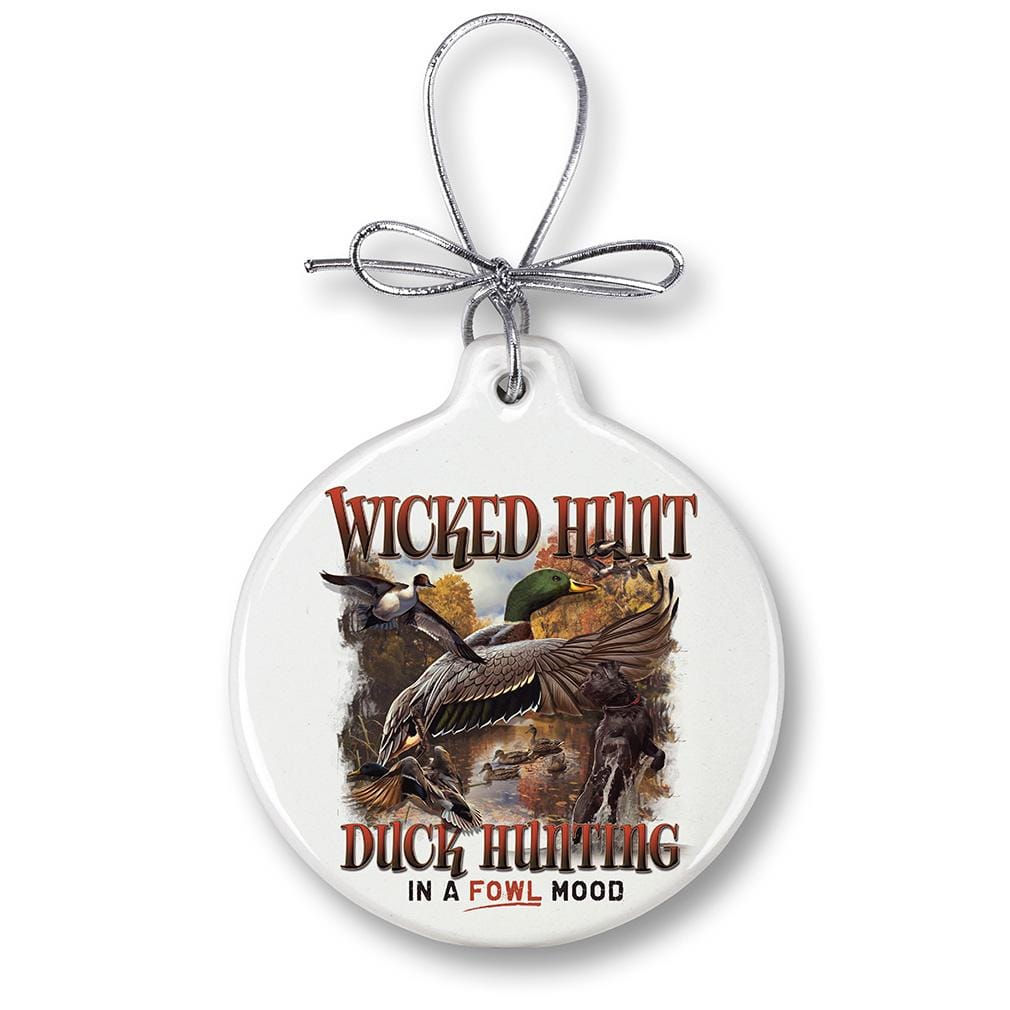 Mega Bucks Hunting Christmas Tree Ornaments
