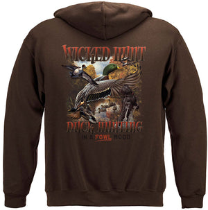 More Picture, Duck Hunting In A Fowl Mood Premium T-Shirt