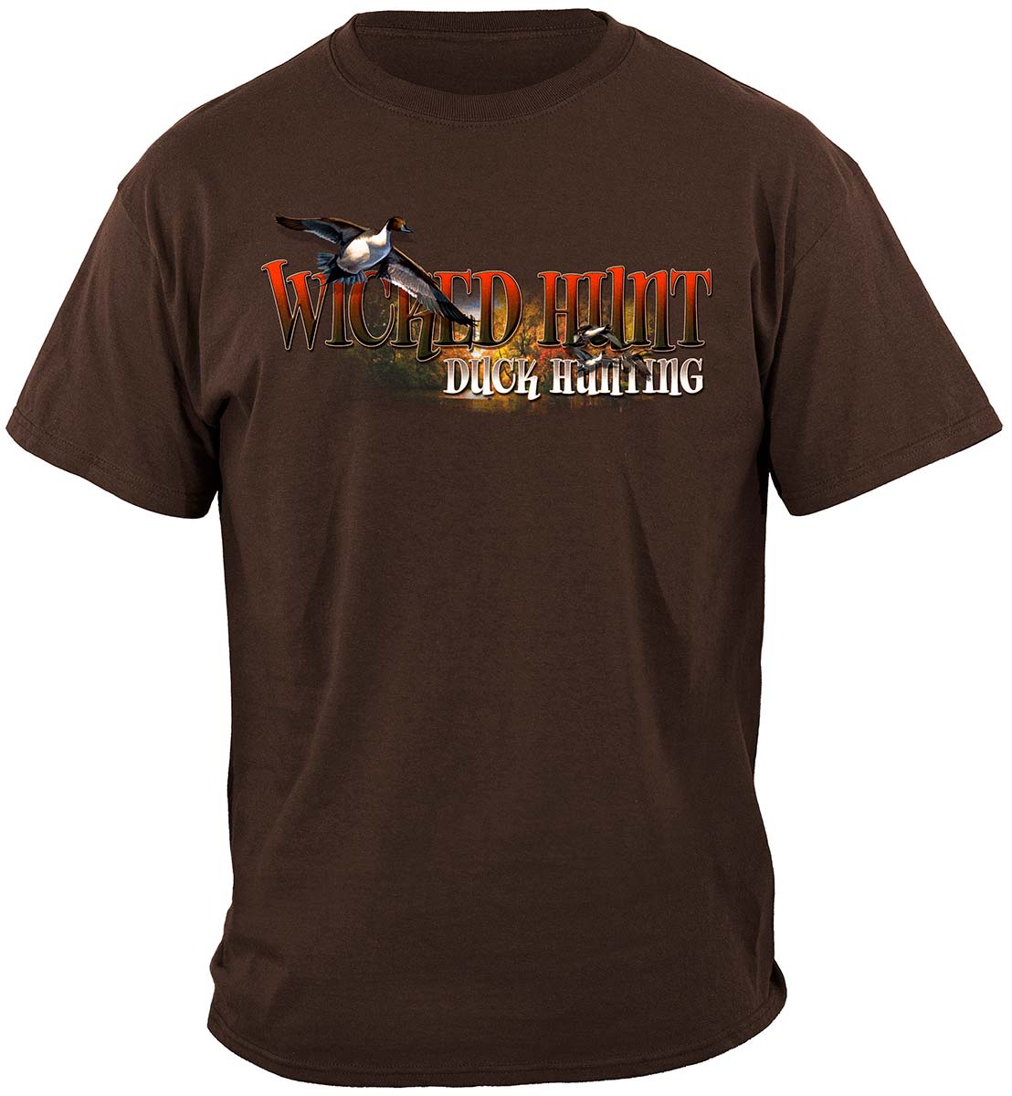 Duck Hunting In A Fowl Mood Premium Hooded Sweat Shirt